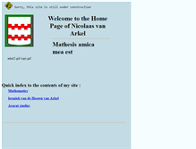 Tablet Screenshot of nico.net