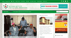 Desktop Screenshot of nico.gov.ng